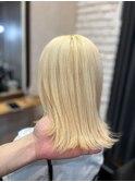 ハイトーン×抜きっぱなしブロンド