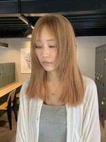 ロナ 岡崎竜美丘店(RONA)&nbsp;顔周りレイヤーブロンドミディアム