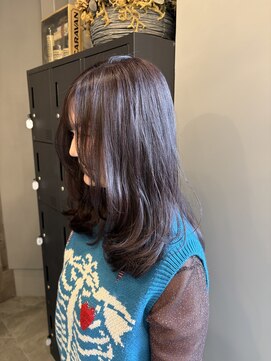 ビリーフリック(be'leef ric) ラベージュ×レイヤーカット