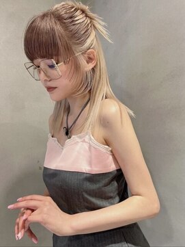 ペレ アネックス 大阪梅田茶屋町店(PELE ANNEX) ホワイトグレージュ/デジタルパーマ/フェザーパーマ/梅田