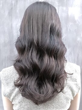 チョビー(Chobii) 表参道 コテ巻き風パーマ デジタルパーマ 暗めカラー韓国風