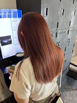 ヴィオラカラー(VIOLLA COLOR) ブリーチ無しオレンジブラウン×小倉