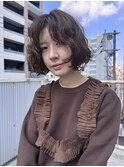 ドライな質感のパーマ☆