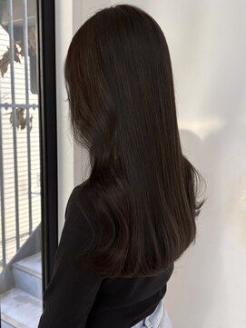 ローネス(LONESS) ブラウンベージュ/マロンベージュ/透明感カラー/韓国風スタイル