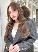 ミディアムレイヤーカット/似合わせカット/髪質改善/顔周り/立川