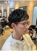 清潔感×色気大人メンズのナチュラルフェードショート