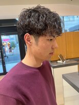 ピークアブー ワン(PEEK-A-BOO ONE)&nbsp;メンズパーマシャドウパーマ無造作パーマメンズヘア