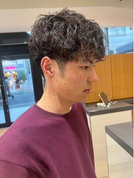 ピークアブー ワン(PEEK-A-BOO ONE) メンズパーマシャドウパーマ無造作パーマメンズヘア