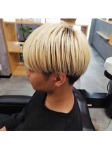 ラック(Luck) マッシュ+ハイライト