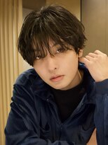 ロンドアンメゾン 原宿(Lond un Maison.) men's/顔周り/ニュアンスパーマ/黒染め/韓国/ダウンパーマ0325
