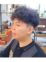 ヘアーサロン カヴィエ(hair salon covie)&nbsp;ダウンバングショート　アクティブショート　ピンパーマ