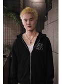 大人ストリートスタイルメンズスパイキーショートハイトーン