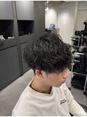 伏見駅/伏見/メンズ/メンズパーマ/men'sパーマ/フェザーパーマ