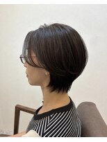 スーリール 戸畑店(Sourire) 前下がりショートボブ