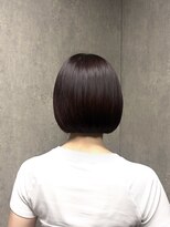 オーロ(ORO)&nbsp;ボブ×ボルドーカラー/10代・20代・30代・・40代
