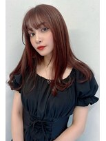 シエ バイ ケンジ 湘南台(sie by KENJE)&nbsp;ダークパープル/ナチュラルショート/夏のヘアアレンジ/湘南台