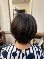 ピックアップ(Pick UP)&nbsp;30代40代50代/ブラウン／ショートボブ／大船渡