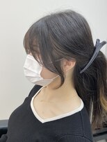 トッカ ヘアアンドトリートメント バイ リウム(tocca hair&treatment by Rium) 《韓国ヘア》顔まわりカット×もみれげ