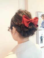 モッズ ヘア 福岡百道浜店(mod's hair) 編み込み☆ボブ・セミロングアレンジ