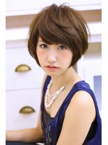 フォルテ 藤枝エピ店&nbsp;重めひし形で柔ら可愛いショートスタイル【FORTE epi】