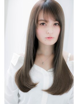 ローレン(LOREN) ＊LOREN＊大人も似合う美肌グレージュうる艶ストレートロング