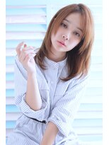 オウル(Owll)&nbsp;【DISHEL 】上品ワンカールストレートスタイル レイヤーミディ