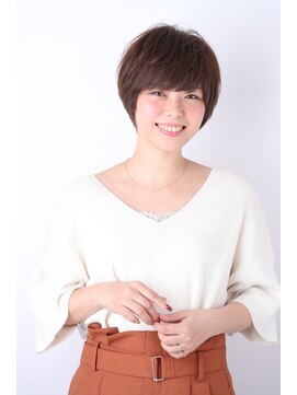 キュリオ 尾山台(curio) 【curio尾山台】30代・40代 モード3Dカラー × ミニマムボブ