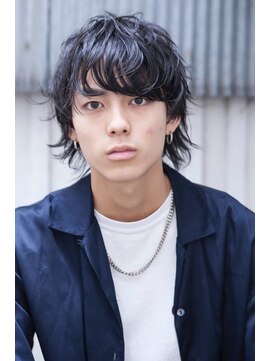 オースティン 錦糸町(AUSTIN) くせ毛風パーマ★ツーブロックショートレイヤー×ワイルドバング