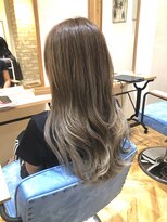 アクロスヘアーデザイン 武蔵小杉店(across hair design) ホワイトベージュグラデーション