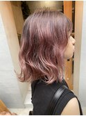 ピンクグラデーション