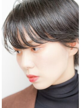 ヘアメイク エイト キリシマ(hair make No.8 kirishima) 《hair make No.8・中村》シースルーバングマッシュショート