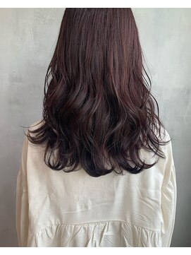 キチ(kichi.) [kichi.] セミロング×ラベンダーピンク