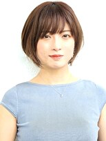 ヘアメイク フレンシア(hair make flencia) 丸みのある簡単スタイリングショート
