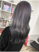 グレージュ/ブルージュ/ラベンダーアッシュ/ロング/ヨシンモリ