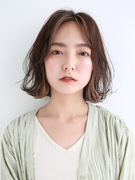 ニューヨークニューヨーク 樟葉店(NYNY) くびれ外ハネ ボブ