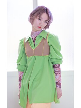 エヌイー(ne' by MAULOA) 【ne‘ by MAULOA】　透明感ショートボブ