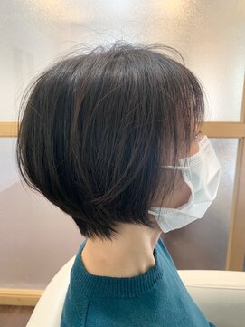 マーズソレイユラモード(mars soleil la mode) 丸み◎20代30代40代50代大人カッコかわいい丸みショートボブ