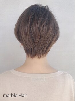 マーブルヘアー 綾瀬店(marble HAIR)の写真/《綾瀬駅徒歩1分》気になる白髪も自然に馴染ませカバー。年齢と共に変化する髪のお悩みに寄り添います