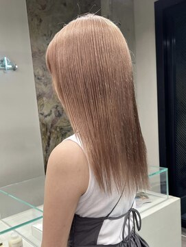 ソル ジングウマエ(SOL JINGUMAE) ミルクティーベージュダブルカラーインナーカラーケアブリーチ