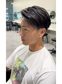 フェードカット/バリアート/刈り上げ/メンズショート/短髪