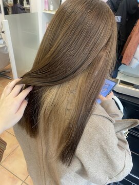 インパークス 町屋店(hair stage INPARKS) インナーカラーベージュ