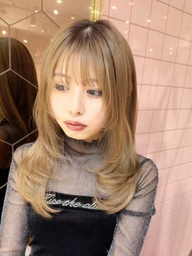 ハローバイシー 仙台(Hello by Sea) 韓国風前髪×レイヤーカット【髪質改善/仙台/レイヤーカット】