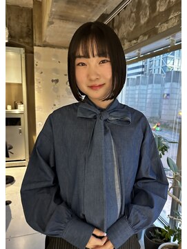 リム(LIM) ライン感にこだわったボブ