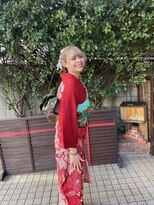 アクアマリン8810 ハチハチイチゼロ(AQUA MARINE 8810)&nbsp;美髪/切りっぱなしボブ/ピンクブラウン/エアリーロング/北習志野