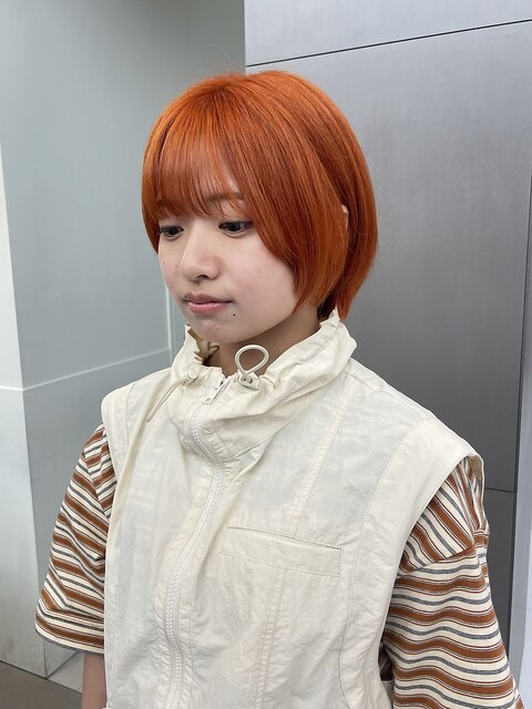 【LOREN AO】オレンジカラー/ブリーチ/オレンジベージュ/ペール