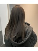 艶々カラー◎アッシュオリーブ