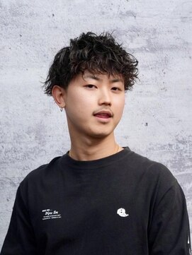 オール 西八王子(All) ツーブロックスパイラルパーマ