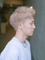 マール 矢場町(MARL) 外国人風のハイトーンカラーのスパイキーショートが人気