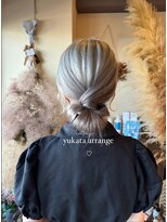 ヘアクリエイションソウル(Hair creation Sowl)&nbsp;【Sowl】シンプルシニヨン×浴衣アレンジ