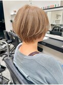 お洒落ハイトーンショート